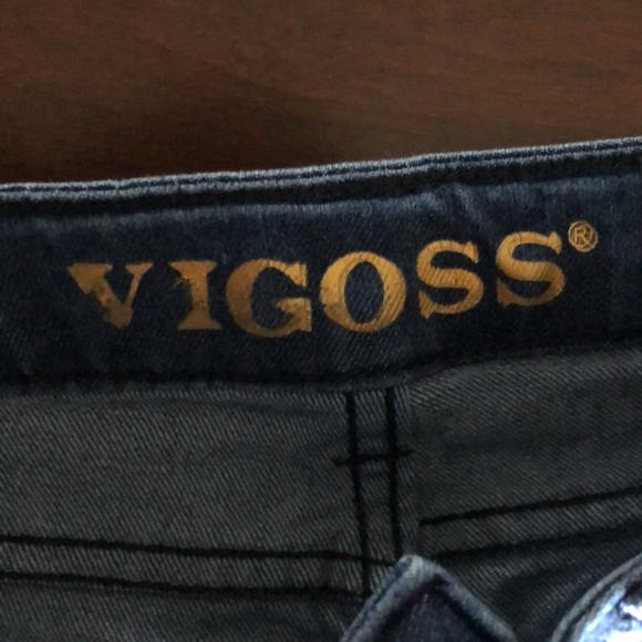 Girls size 12 Viggos Austin ankle skinny blue jeans with adjustable waist band - Picture 10 of 14